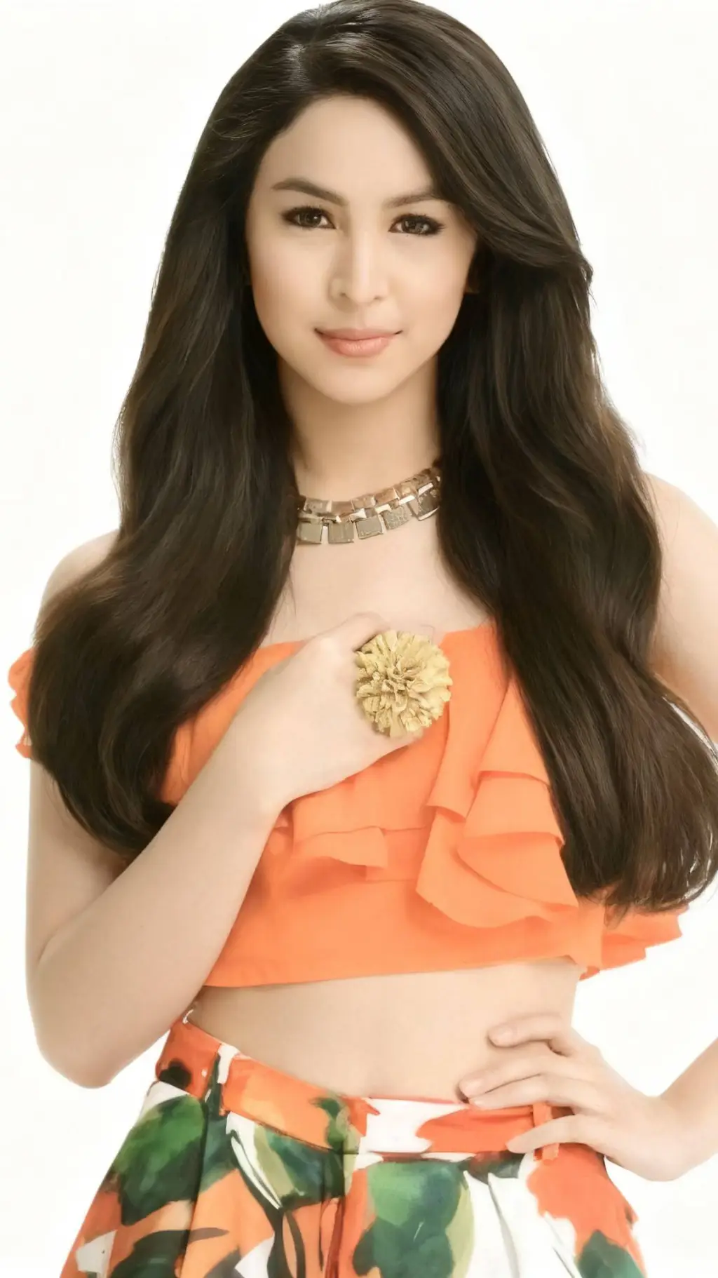 ai character: Julia Barretto  background