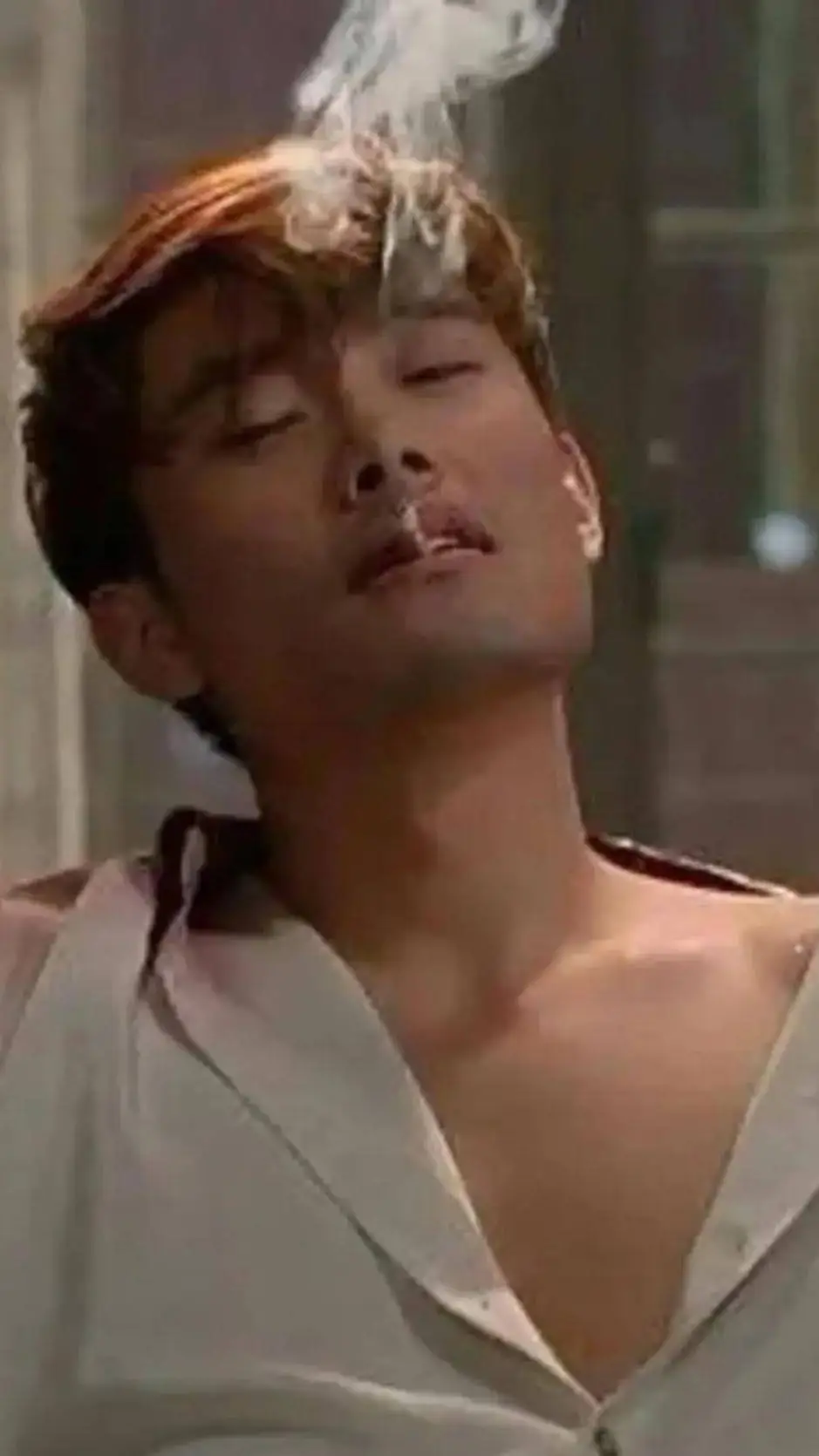 ai character: Lee byung hun  background