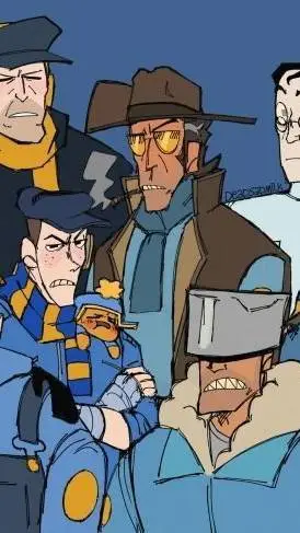 ai character: team fortress Ft2  background