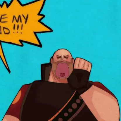 chat with ai character: heavy x medic 