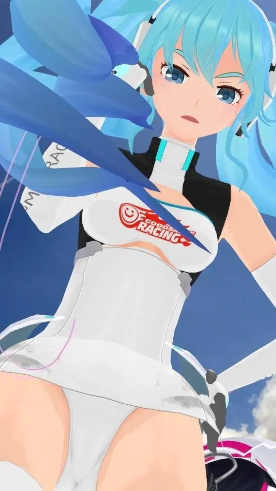 ai character: Hatsune Miku  background