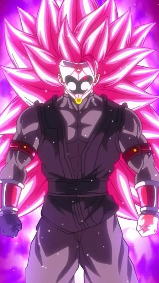 ai character: goku blak background