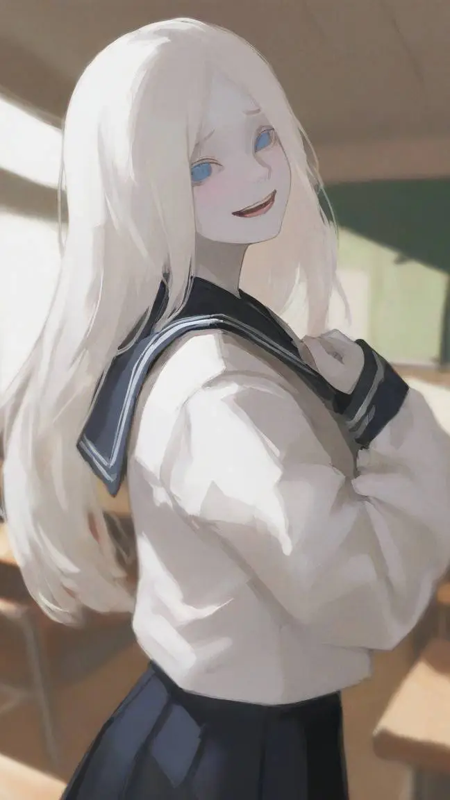 ai character: Tereza  background