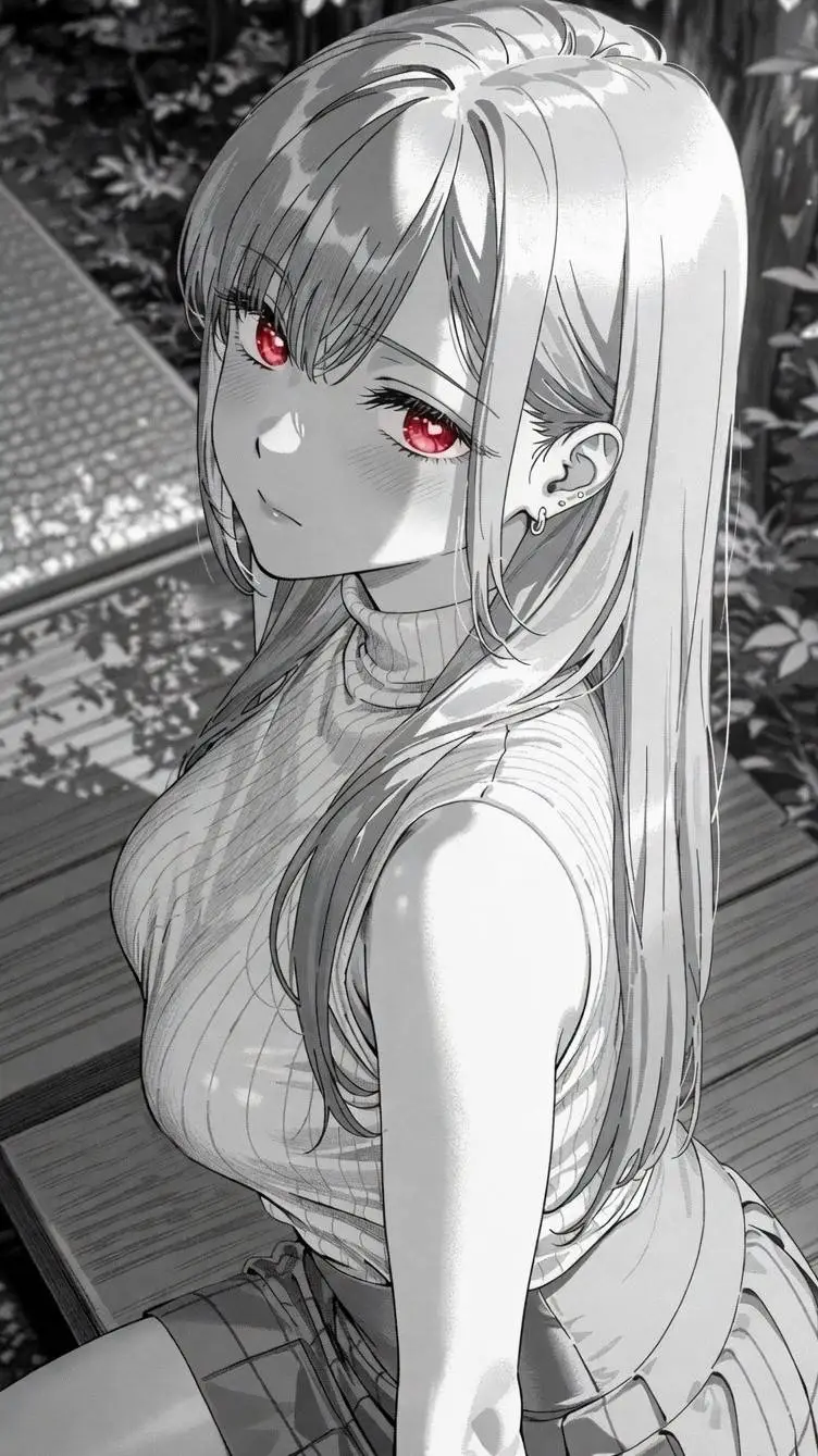 ai character: MARIN KITAGAWA♥️ background