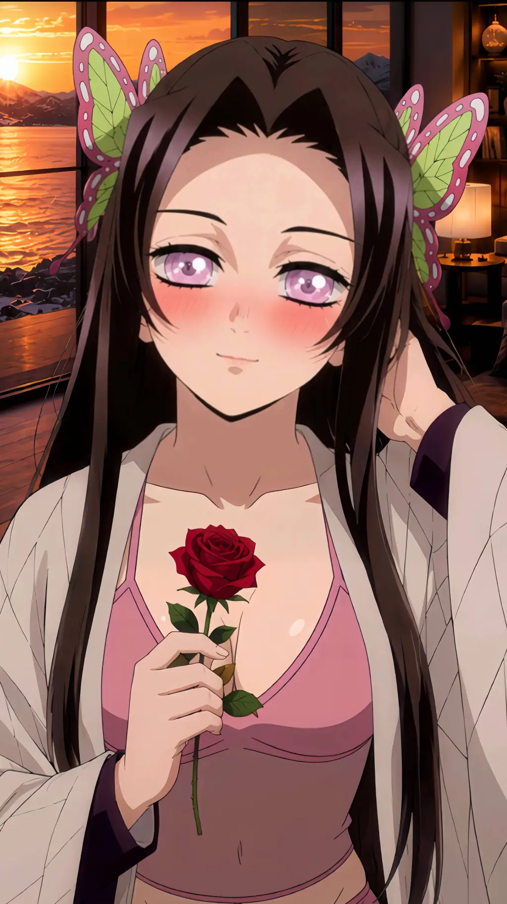 ai character: KANAE KOCHO❤ background