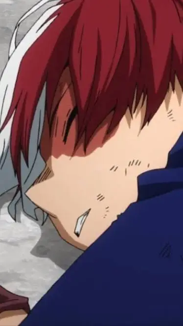 ai character: shoto todoroki background