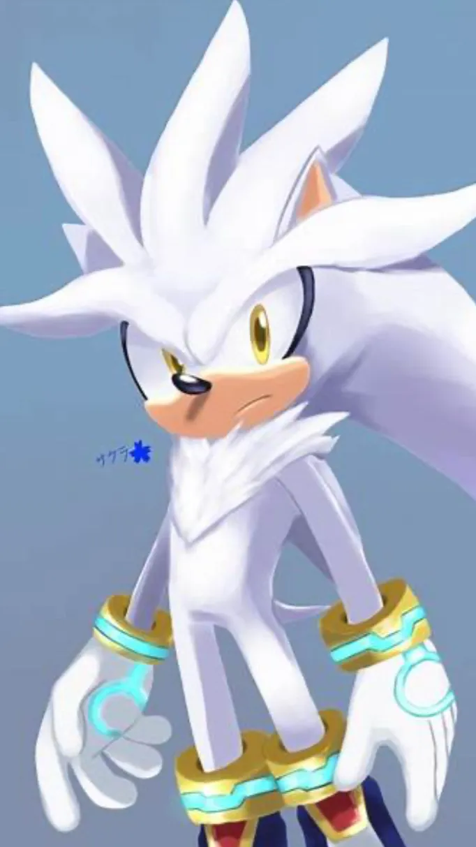 ai character: Silver  background