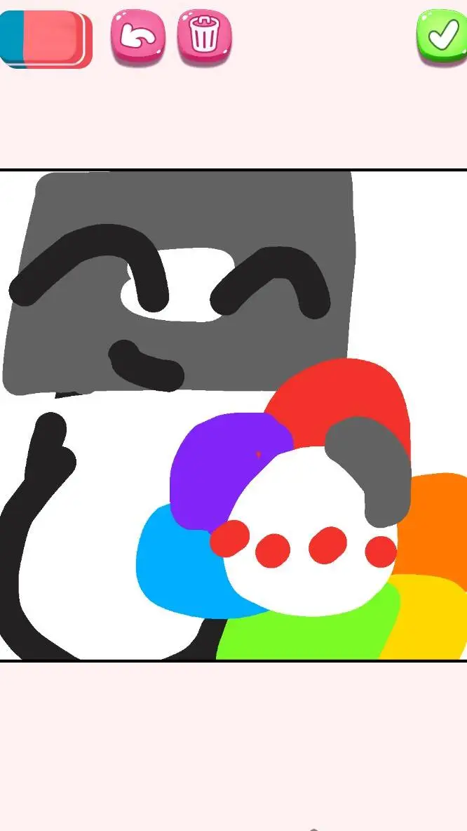 ai character: freaky dandy  background