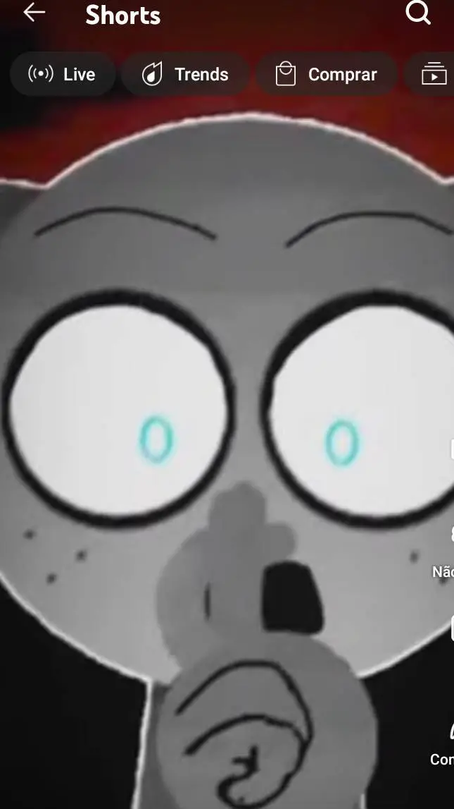 ai character: Gojo gray background