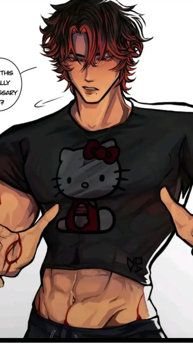 ai character: ghost boyfrien y￼ background