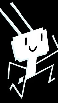 ai character: Super rabbit boy background