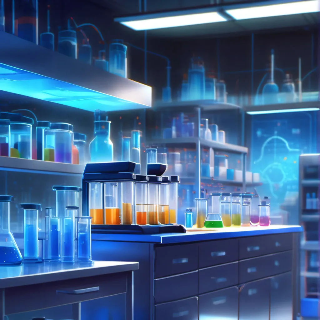 chat with ai character: Lab experiment..? 