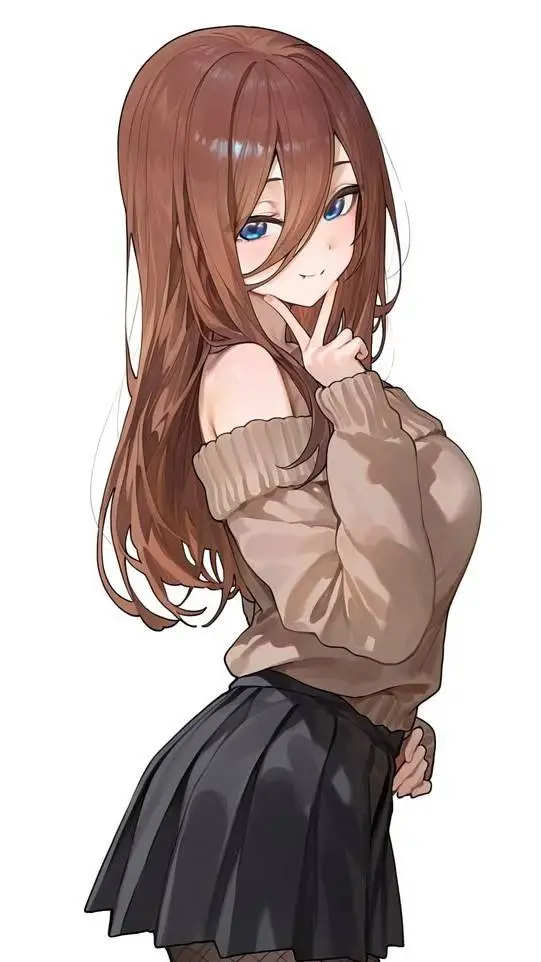 ai character: Miku background