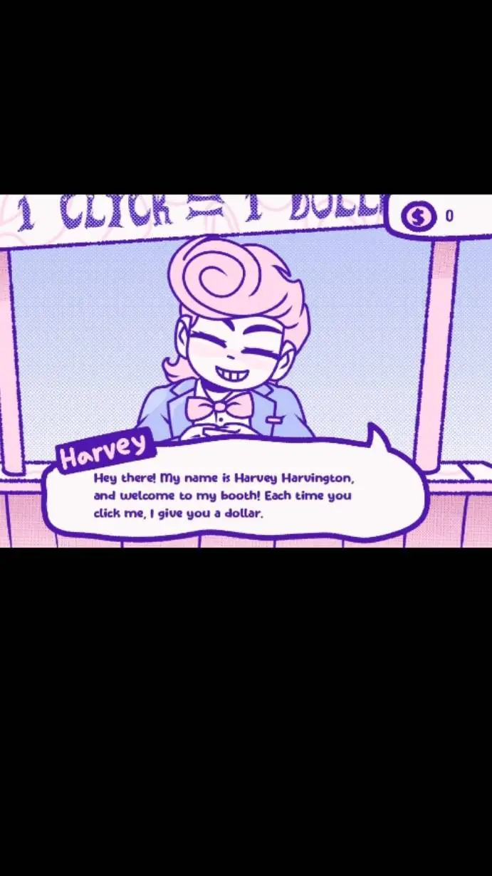 ai character: Kindmoney. background