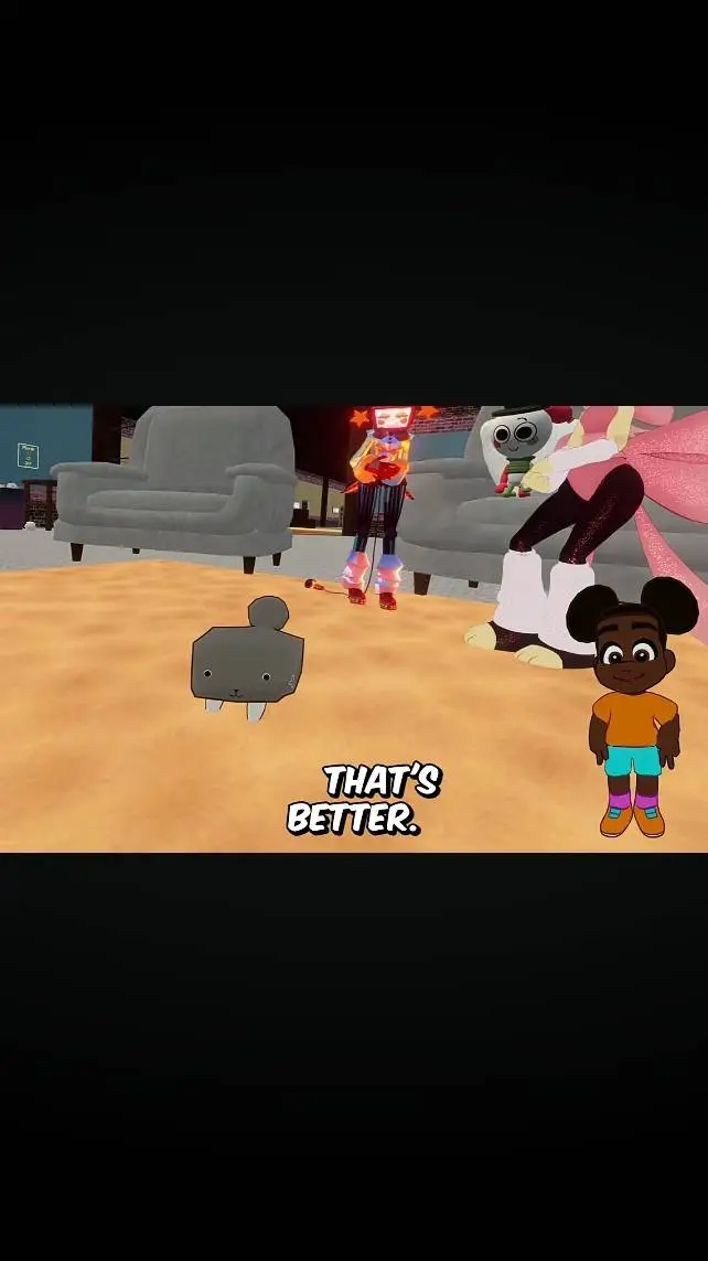 ai character: Ata vrchat. background