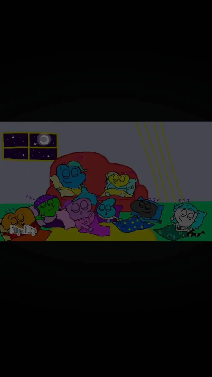 ai character: ALN night time. background