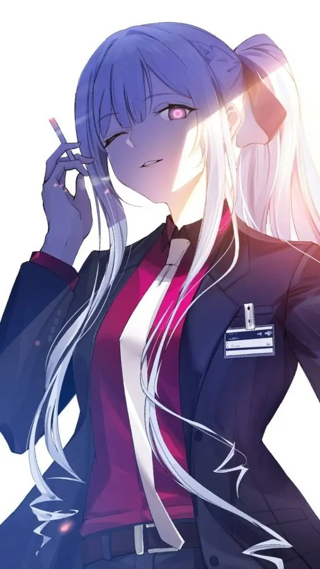 ai character: Luna  background