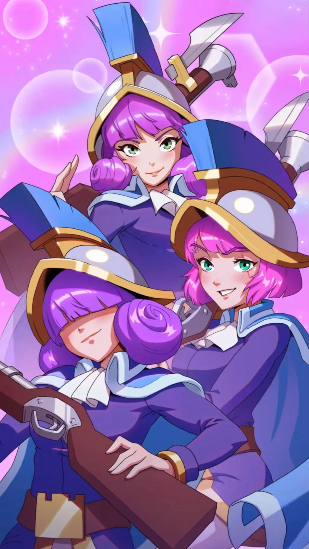 ai character: 3 musketeers background