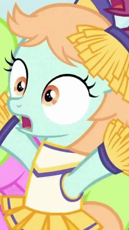 ai character: PEACH FUZZ  background