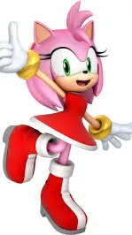 ai character: ‘Amy Rose’ background