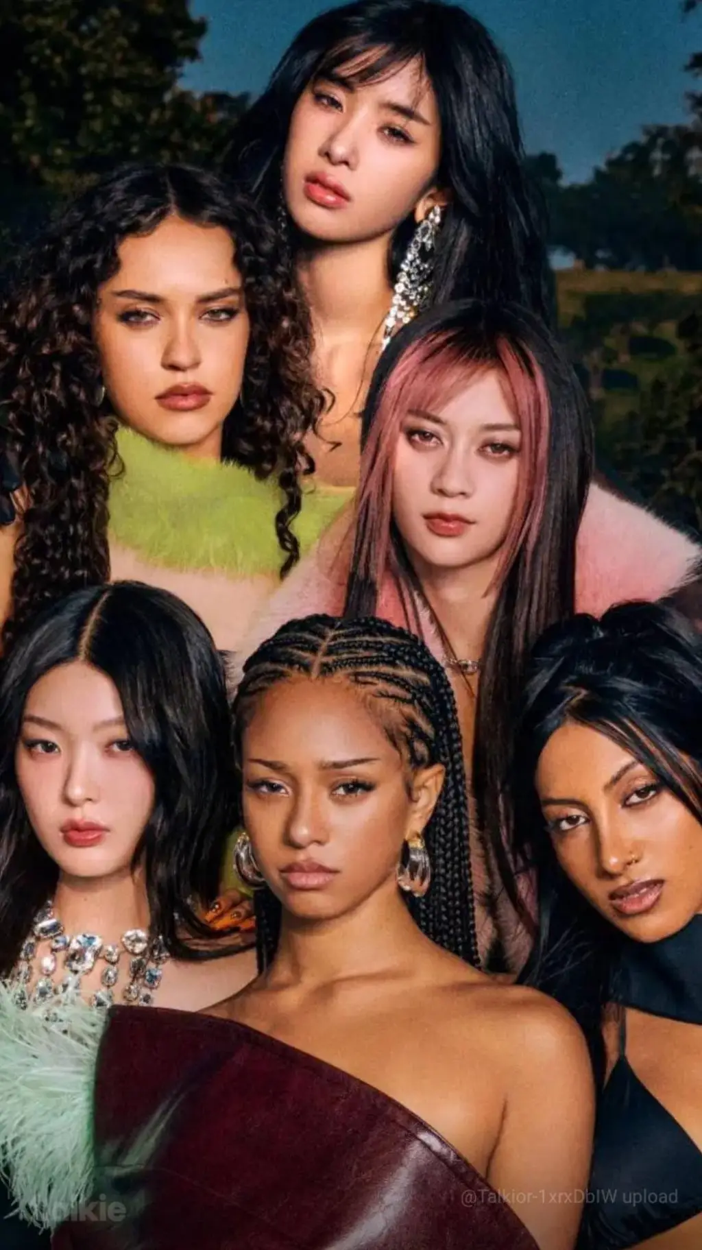 ai character: katseye background