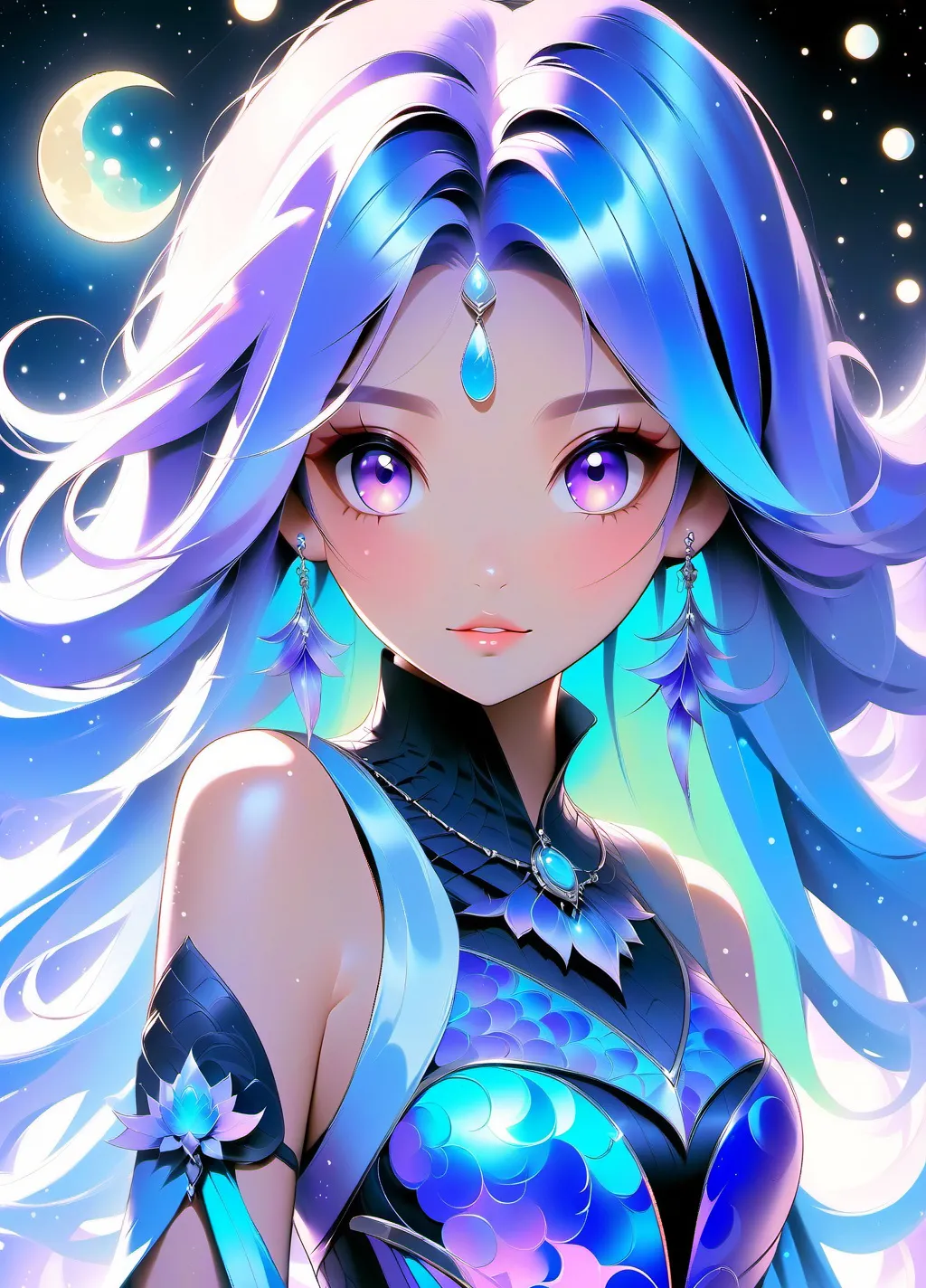 chat with ai character: Moon light