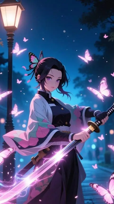 ai character: Shinobu background