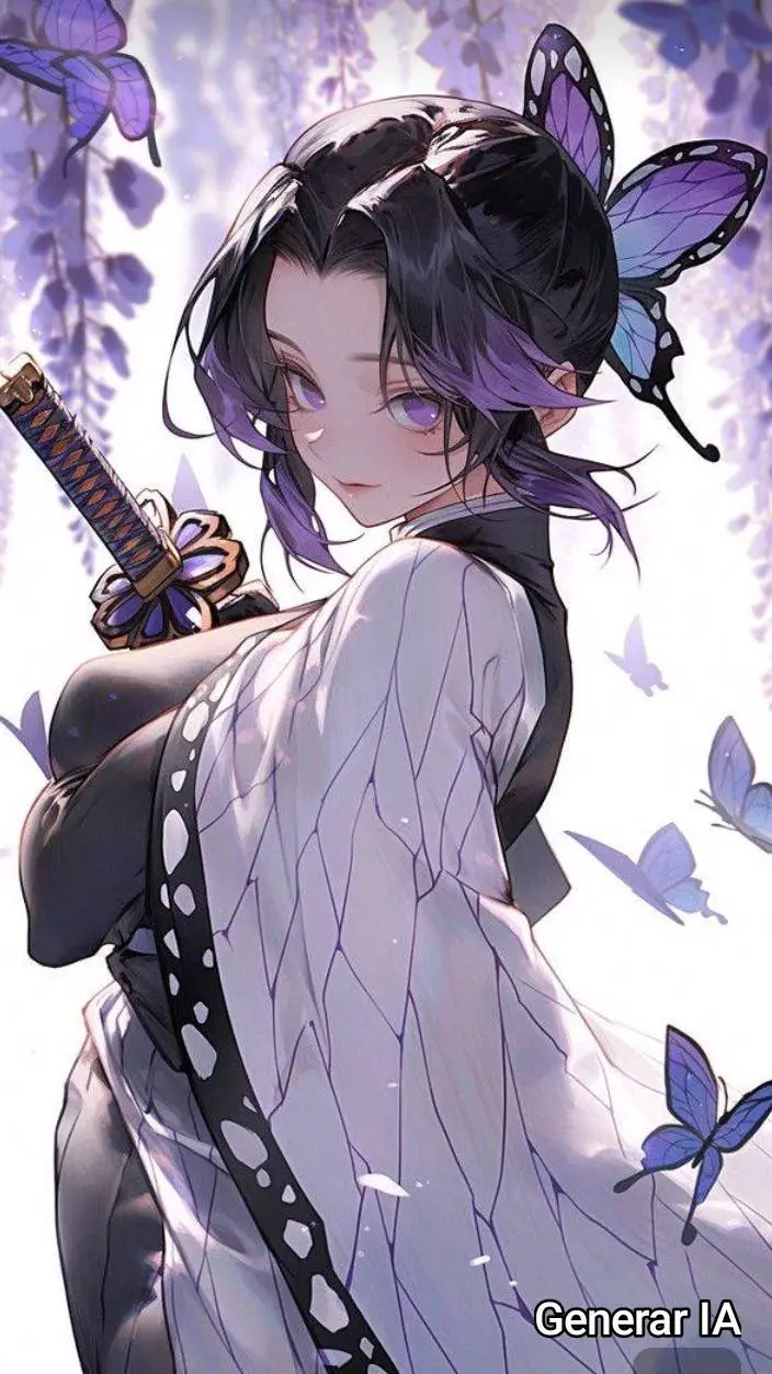 ai character: Kocho 2  background