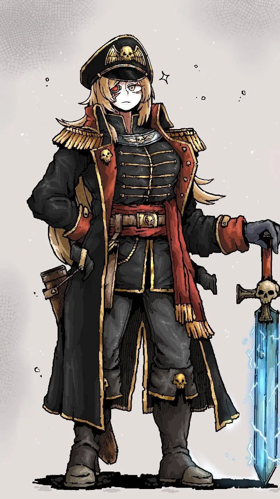 ai character: Commissar Hilda background