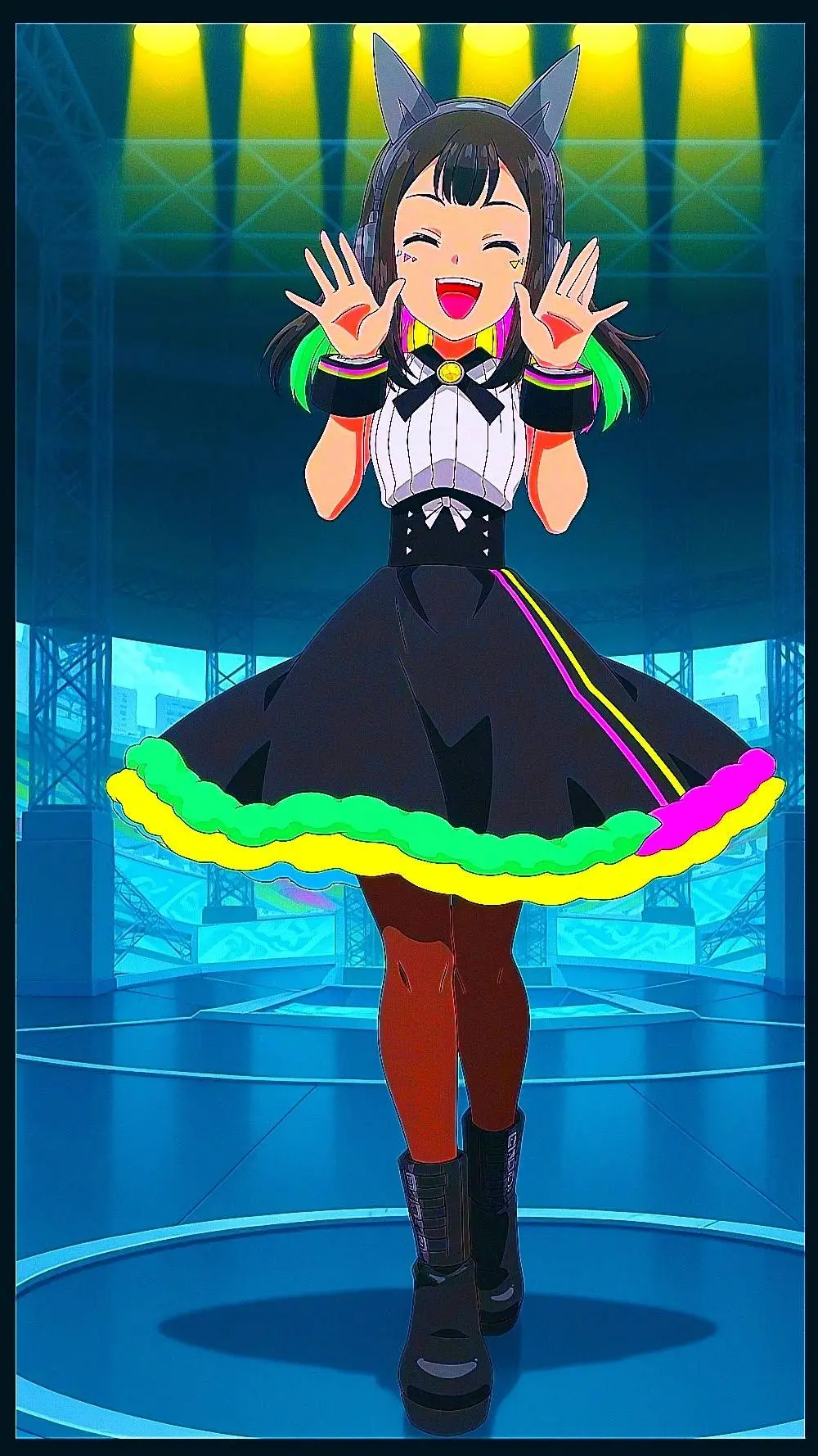 ai character: Multi Nanairo  background