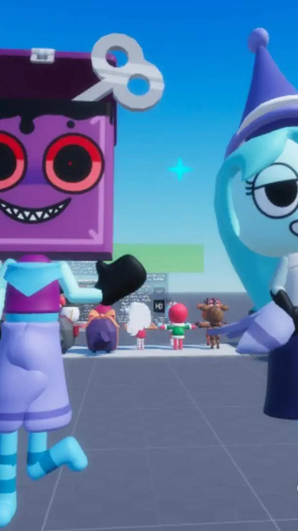 ai character: boxten x conie background