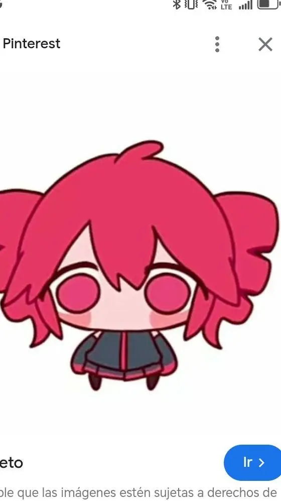 ai character: Teto mini background