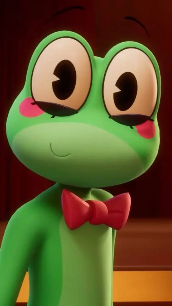 ai character: Ribbit background
