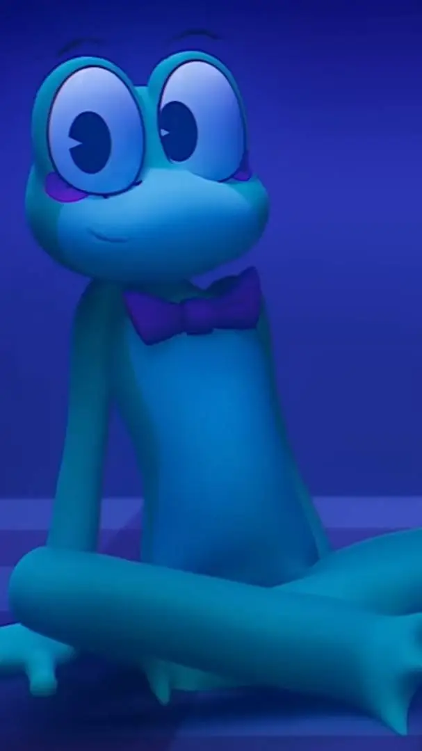 ai character: Ribbit background