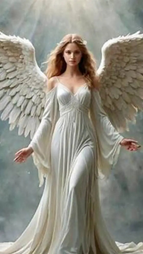 ai character: Angel lily background