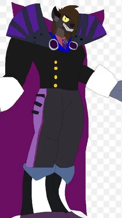 ai character: JC the Hyena  background