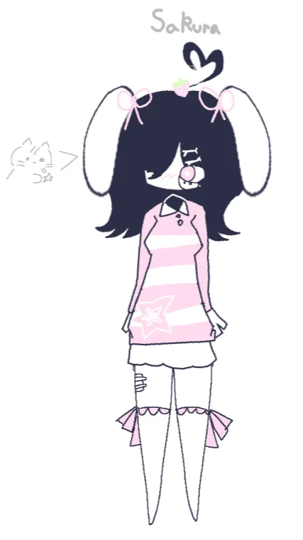 ai character: Fpe oc sakura :3 background