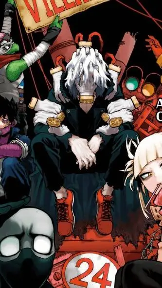 ai character: mha Schurken Liga background