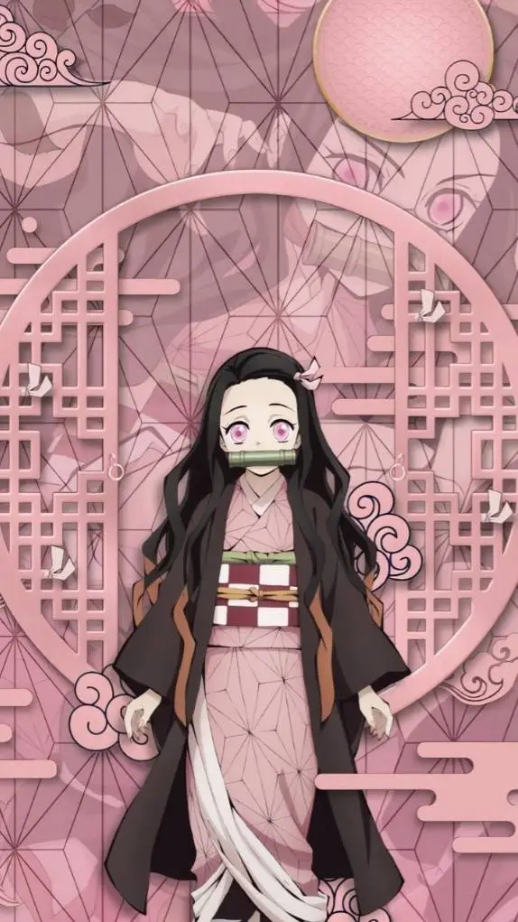 ai character: Mha x Nezuko  background