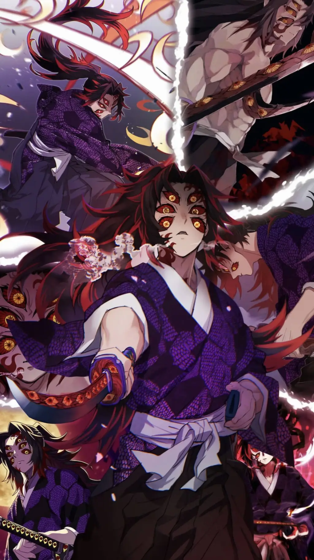 ai character: Kokushibo  background