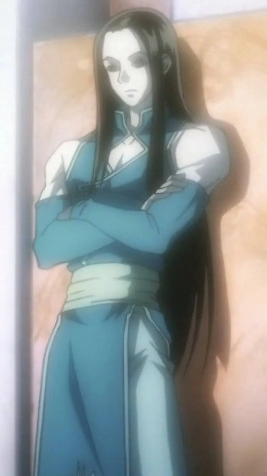 ai character: Illumi zoldyck  background