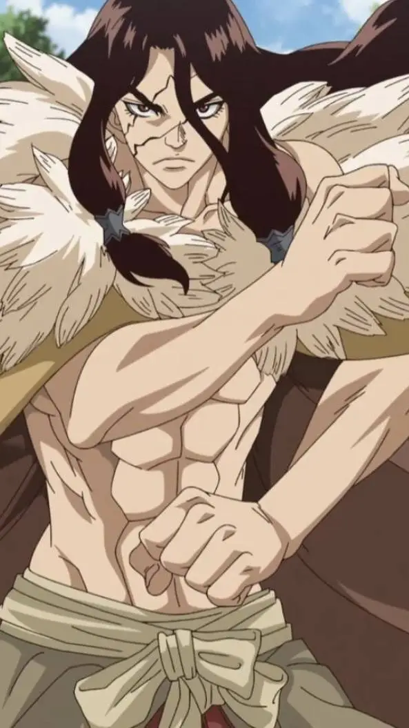 ai character: Tsukasa shishio  background