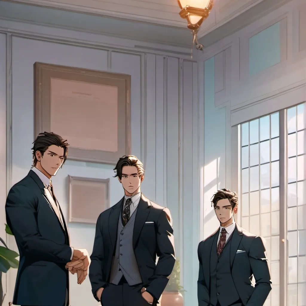 chat with ai character: The men 