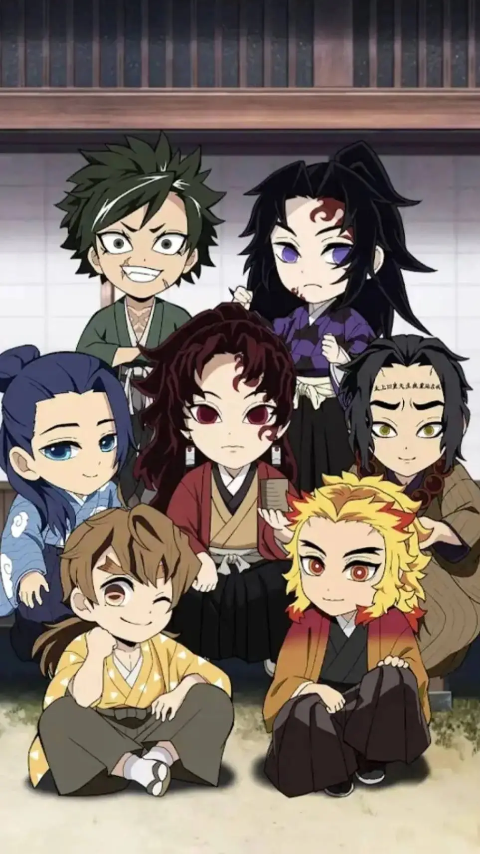 ai character: Yoriichi Tsugikuni background