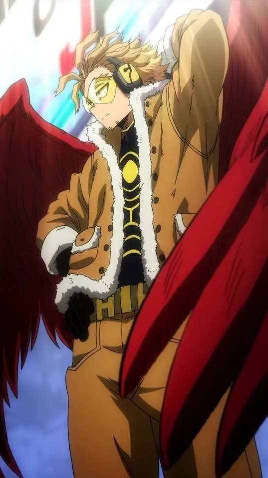 ai character: Hawks child  background