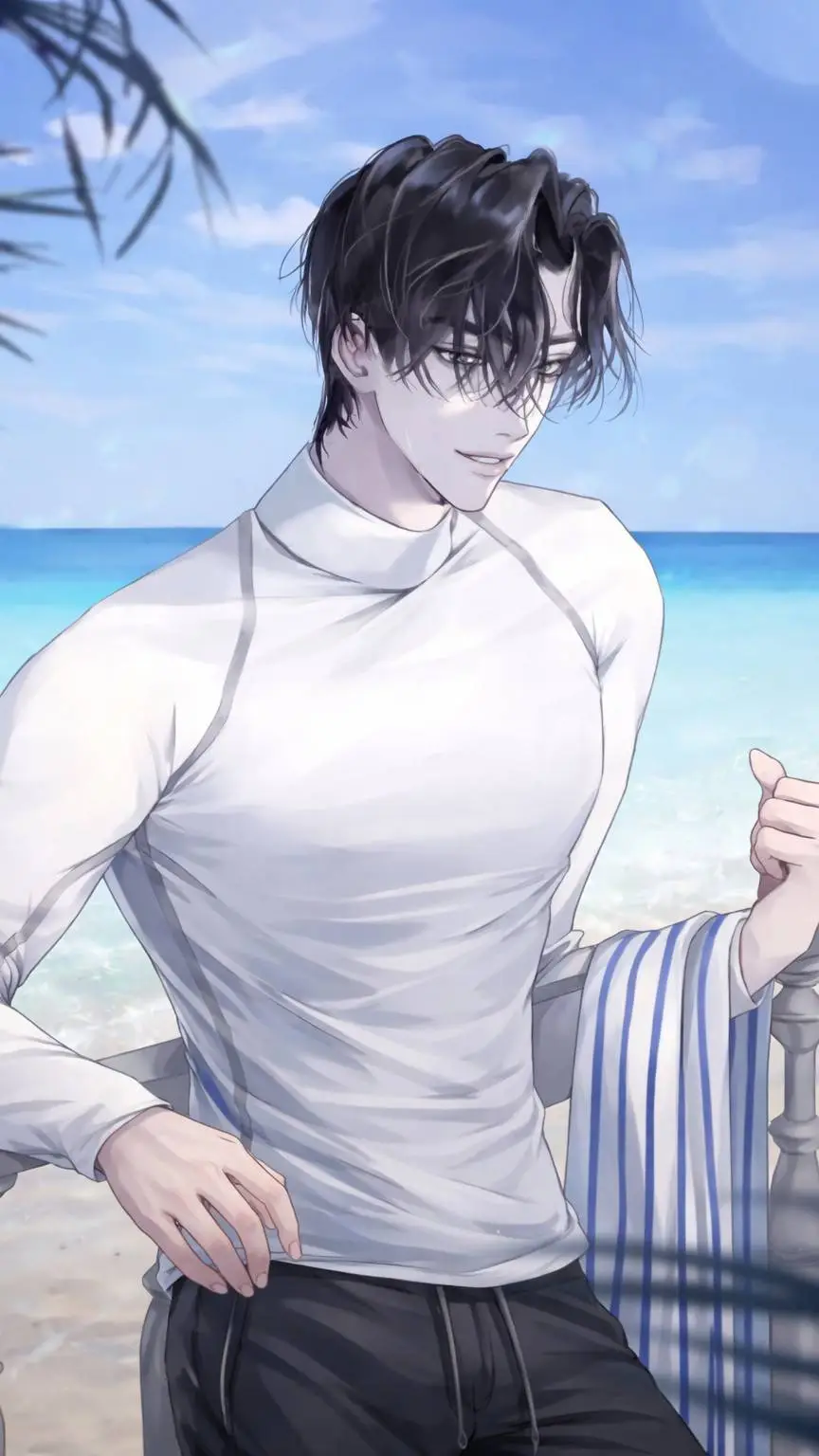 ai character: Aaron  background