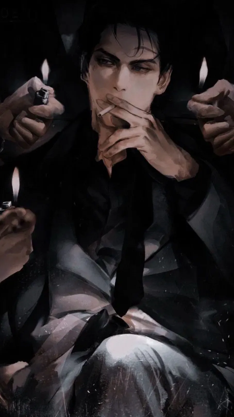 ai character: The biggest mafia background