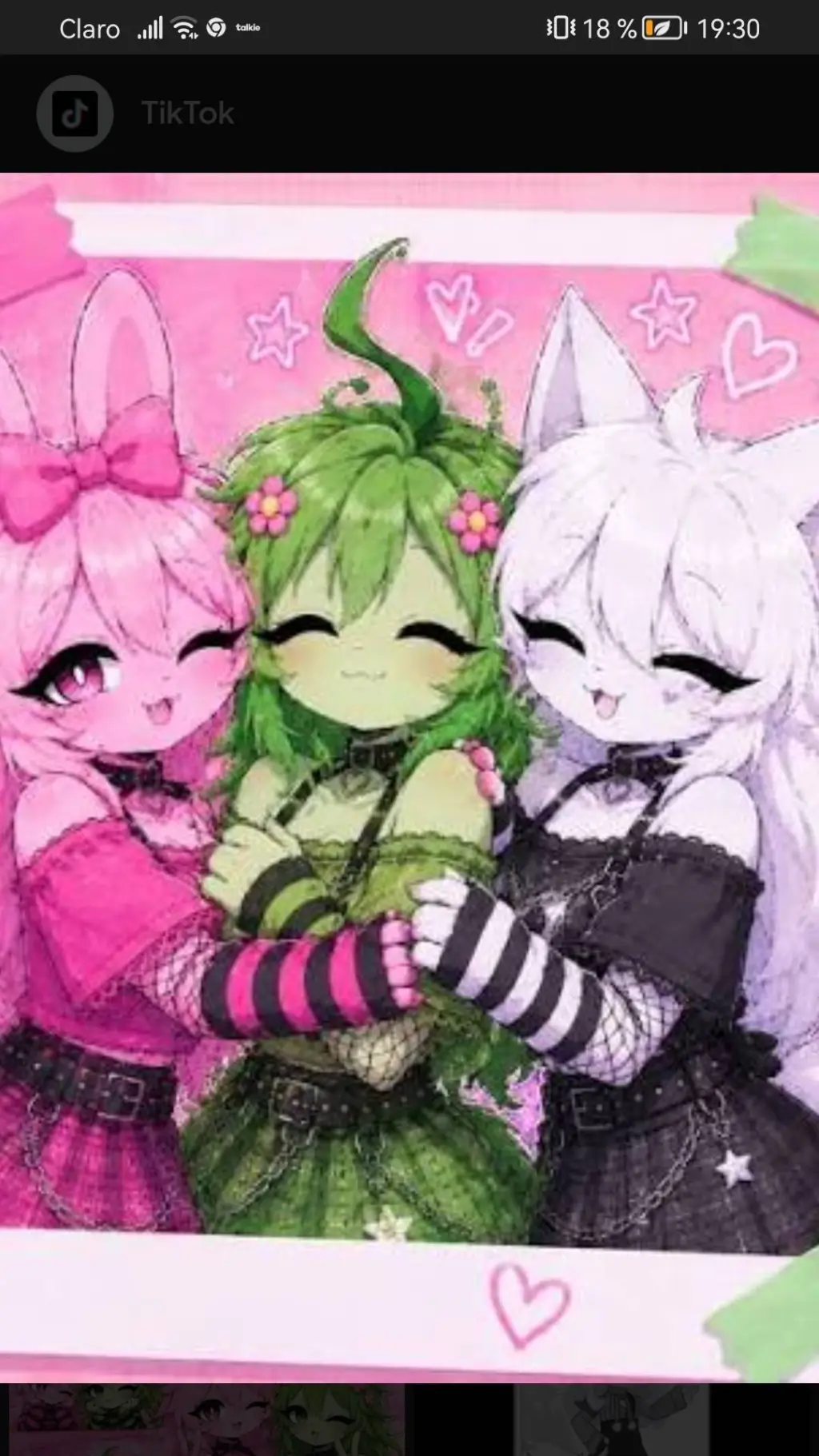 ai character: TUS HERMANAS background