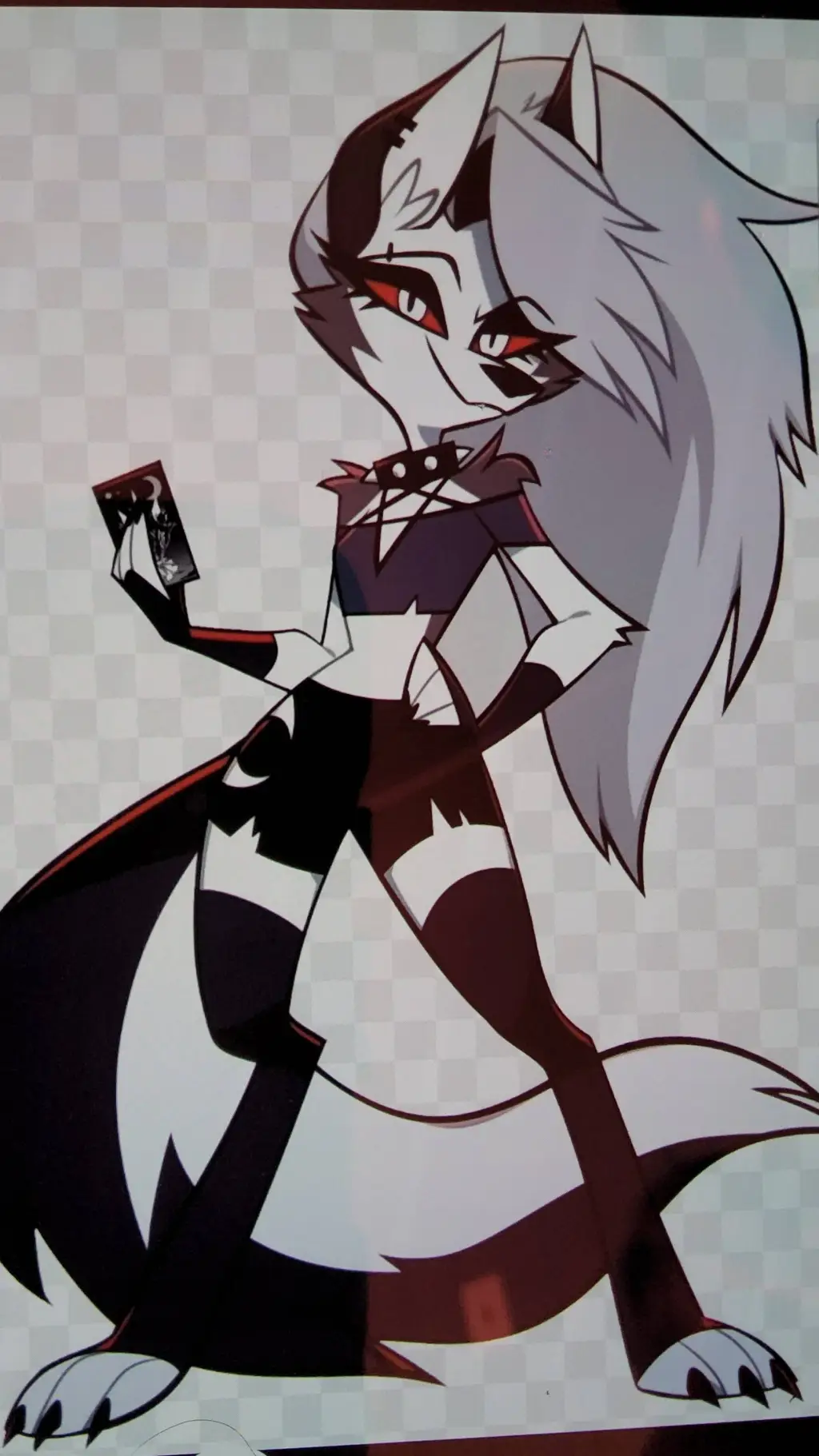 ai character: Loona  background