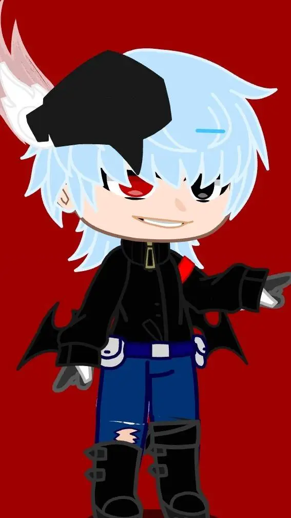 ai character: Leon 🦂🇭🇺 background